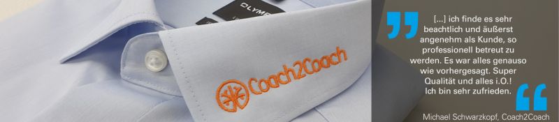 Bewertung Coach2Coach für Stickerei Steinwinter